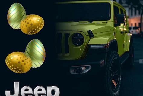 Jeep wrangler Easter eggs - High Country Off-road