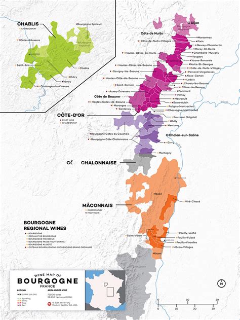 A Simple Guide to Burgundy Wine (with Maps) | Wine Folly