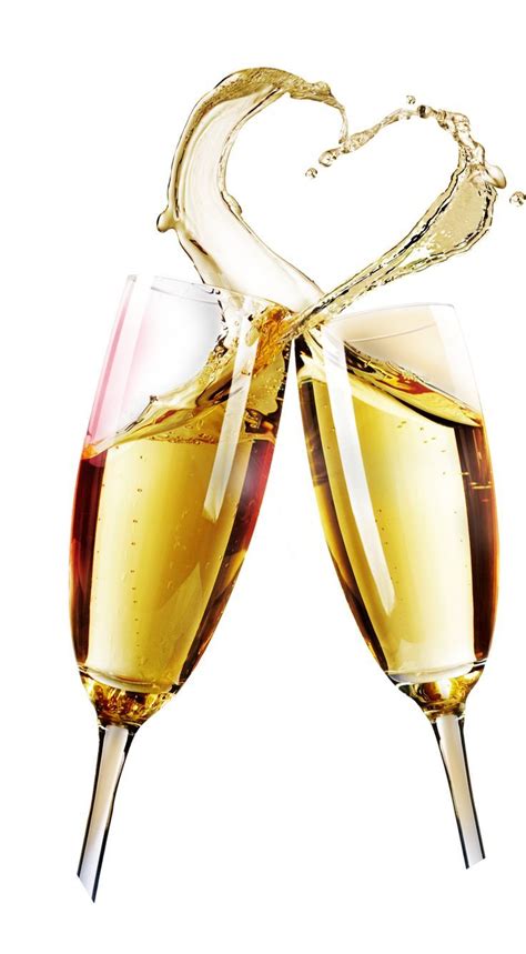 Champagne Glasses PNG | Birthday wine glasses, Champagne, Free birthday stuff