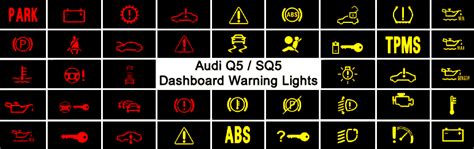 Audi Q7 Dashboard Warning Lights