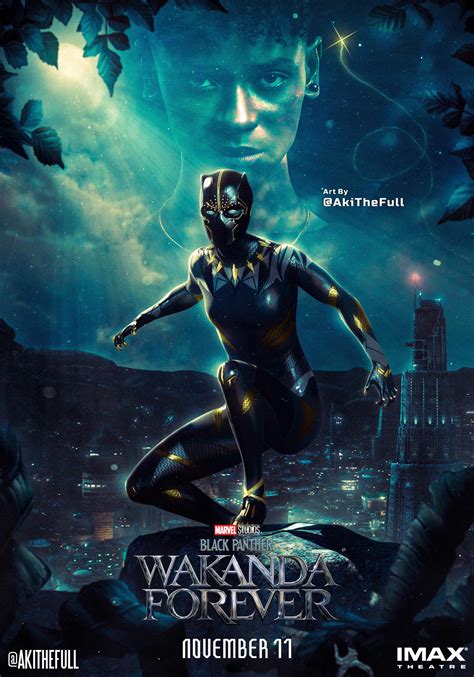 Black Panther Wakanda Forever Shuri Poster by AkiTheFullXD on DeviantArt