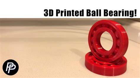 Print in Place Ball Bearing! | Functional 3D Print - YouTube