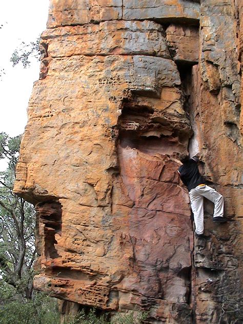 Rock Climbing in the Grampians, Victoria, Australia