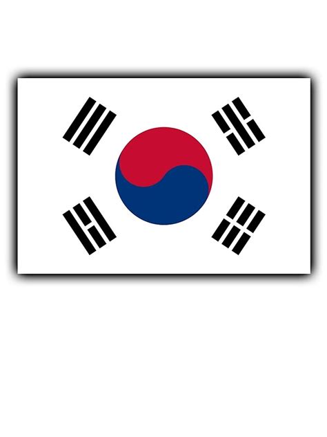 "KOREA, KOREAN, South Korean Flag, National flag of South Korea, on ...