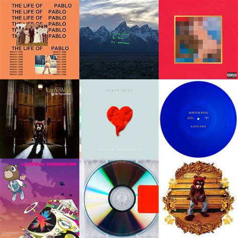 Every kanye album but its in a random order : r/Kanye