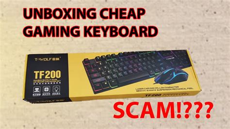 UNBOXING MY BRAND NEW KEYBOARD - YouTube