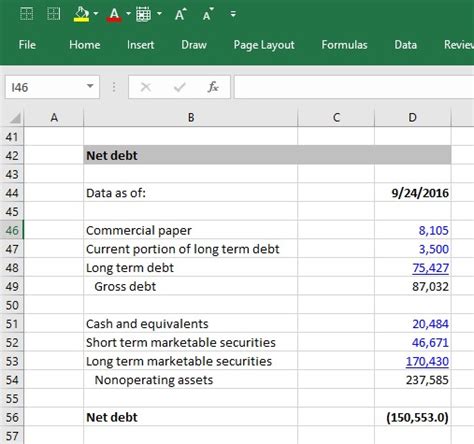 Dcf Model Excel