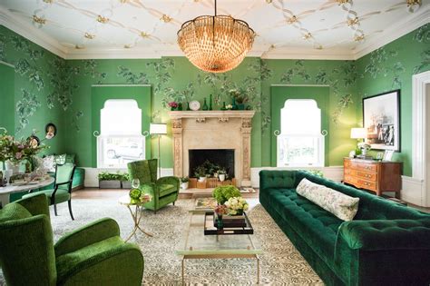 Your first look at the 2017 SF Decorator Showcase | Green living room decor, Living room green ...
