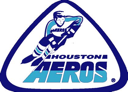 Houston Aeros Primary Logo - World Hockey Association (WHA ... Nhl ...