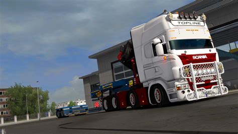 ETS2 - Scania Rjl Crane V2.0 (1.35.X) | Euro Truck Simulator 2 | Mods.club