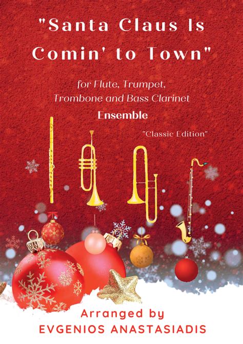 Santa Claus Is Comin' To Town Sheet Music | Michael Buble | Performance Ensemble