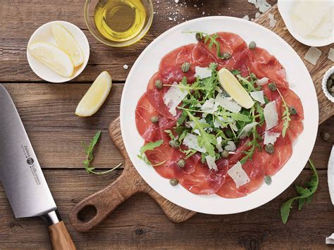 Bresaola with Rucola and Parmesan - Vollkommen FVR - Made in Germany