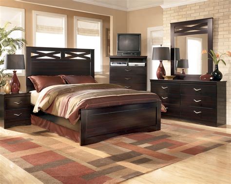 Ashley X-cess Panel Bedroom Set, B117-57-54-96, Bedroom Sets, Excess,