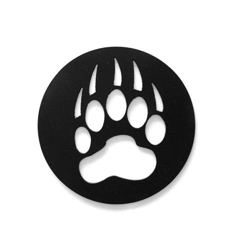 Free Bear Paw Print Stencil, Download Free Bear Paw Print Stencil png ...