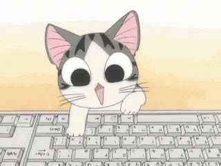 Cat Keyboard GIF - Cat Keyboard Typing - Discover & Share GIFs