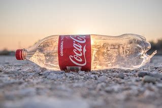 Thrown away plastic bottle on the ground | Shot on Canon EOS… | Flickr
