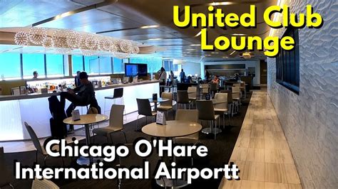 United Club Airport Lounge | Terminal 2 Concorde F | Chicago O’Hare International Airport (ORD ...