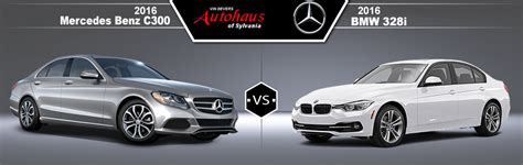 2016 Mercedes-Benz C300 vs 2016 BMW 328i | Vin Devers Autohaus