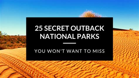 25 Secret Outback National Parks