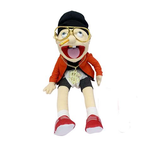 DJKDJL 22.8" Jeffy Finger Puppet Soft Plush Toy - Jeffy Cosplay ...