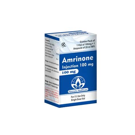 100 mg Amrinone Injection 100mg at best price in Gautam Budh Nagar | ID ...