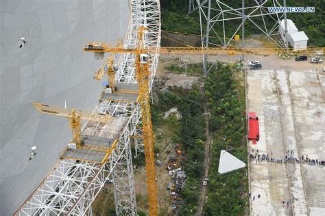 China has built a radio telescope the size of 30 soccer fields to look ...