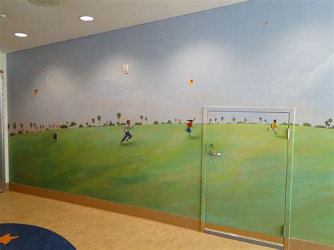 Ken Goldman NWS, AWS: CHILDREN'S HOSPITAL MURAL AND WALL-COVERINGS