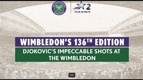 Wimbledon 2023 | Novak Djokovic's Best Shots - YouTube