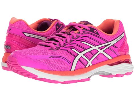 Asics Gt-2000 5 In Pink Glow/white/purple | ModeSens | Best running shoes, Womens running shoes ...