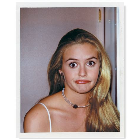 Alicia Silverstone as Cher, behind the scenes polaroid. Cast Of Clueless, Clueless Movie ...