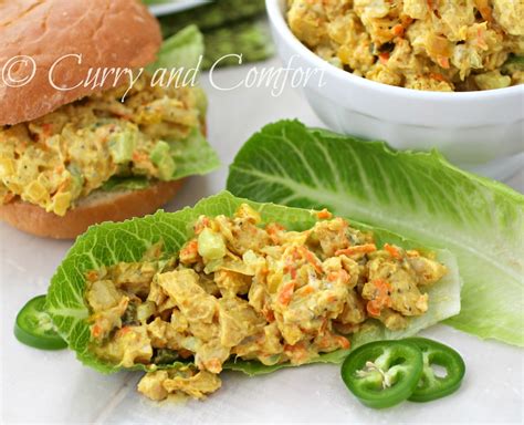 Kitchen Simmer: Curried Chicken and Mango Chutney Salad