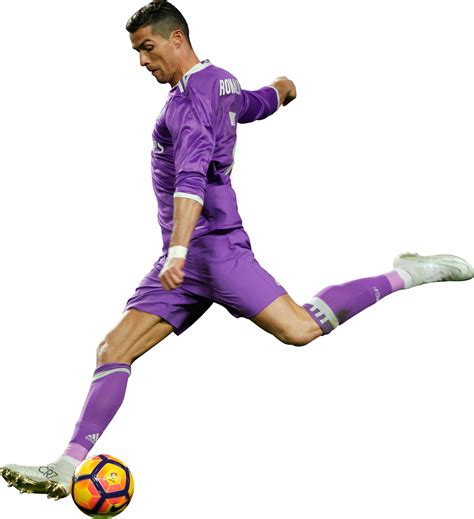 Cristiano Ronaldo Real Madrid football render - FootyRenders