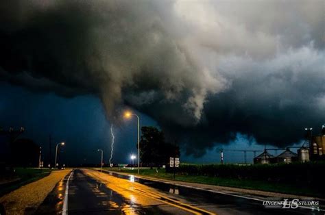 Storms rocked Central Illinois last night. This photo was captured near Macomb, IL. Photo credit ...