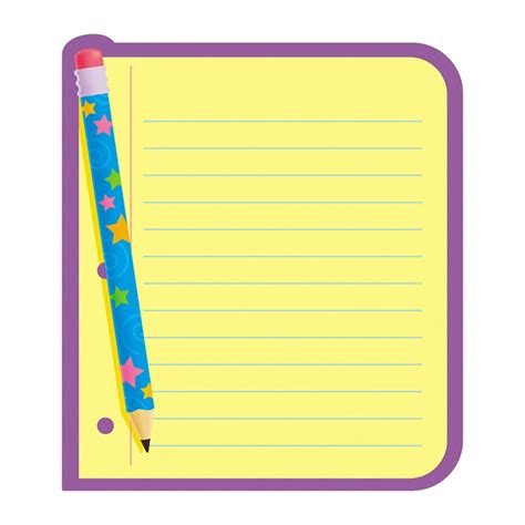 Note Paper Note Pad-Shaped, 50 sheets - T-72029 | Trend Enterprises Inc. | Note Pads