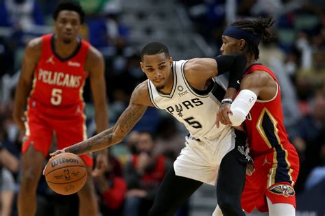 The Spurs rode defense and Dejounte Murray to victory over the Pelicans ...