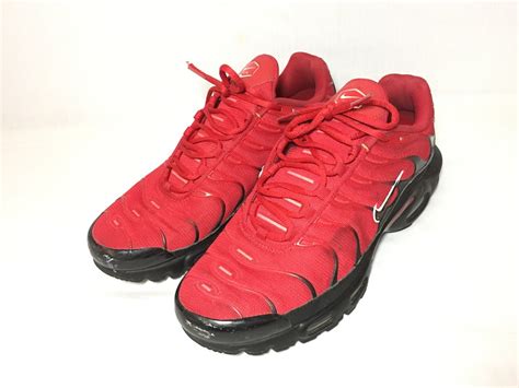 ShopTheSalvationArmy - Nike Tn Air Red Design Shoes For Men Size 8.5