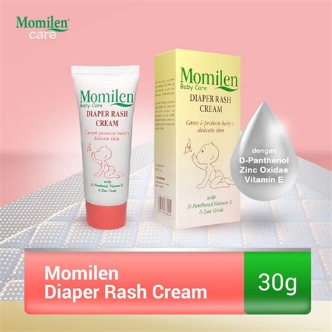 Momilen DIAPER Rash Cream 30gr/DIAPER Rash/Baby Skin Irritation/Baby Skin Infection/Cream For ...