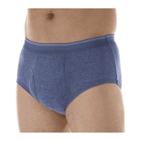 Wearever Men's Washable Incontinence Underwear Super Briefs, Grey, Large, Pack of 3 - Walmart ...