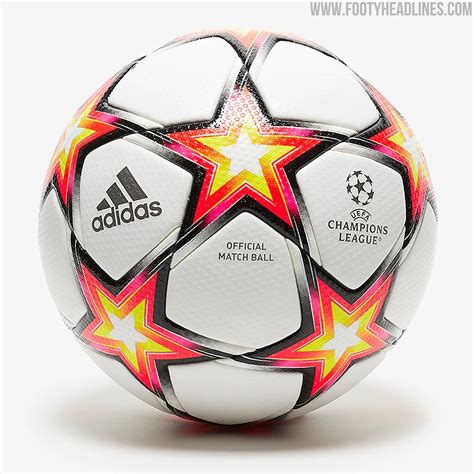 Adidas 'Pyrostorm' 21-22 Champions League Ball Released - Footy Headlines