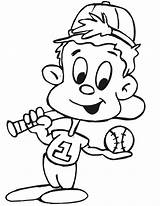 Baseball Coloring Pages Free Printable sketch template