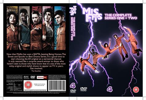 Misfits - The Complete Series One + Two DVD cover | I swear,… | Flickr