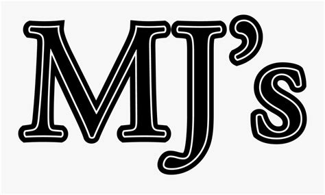 Mj Black And White Png Logo , Free Transparent Clipart - ClipartKey