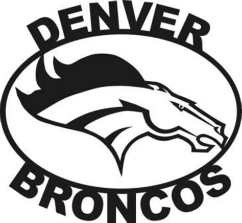 Denver Bronco Logo Clipart | Free Images at Clker.com - vector clip art online, royalty free ...