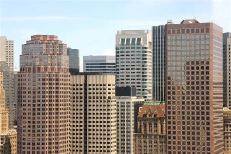 Financial District Skyline stock photo. Image of building - 830538