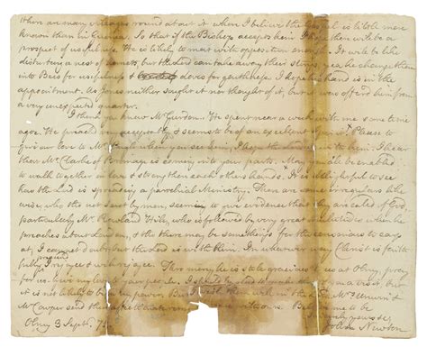 NEWTON, John (1725-1807). Three autograph letters signed (‘John Newton ...