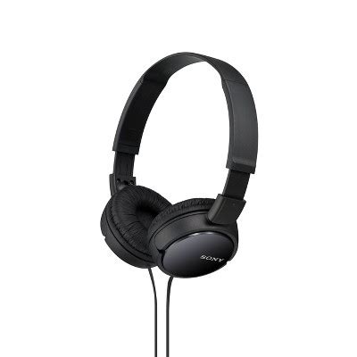 Sony Zx Series Wired On Ear Headphones - Black (mdr-zx110) : Target