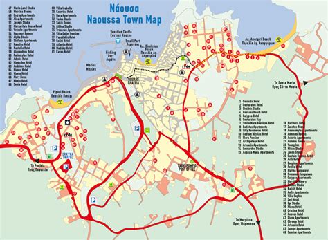 RIDE MOTO RENTAL | Naoussa, Paros, Greece | Naoussa map