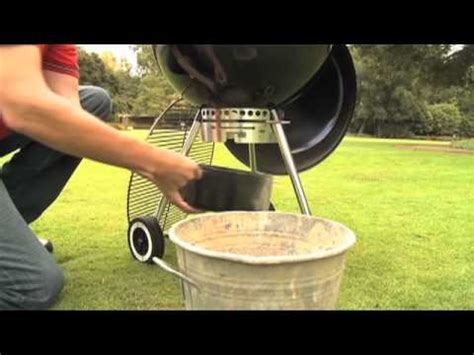 Charcoal Grill Cleaning Tips -Weber Grills - YouTube