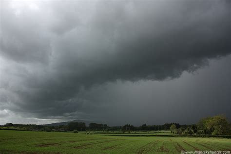 Severe Multicell Thunderstorms, Glenshane - May 9th 2011