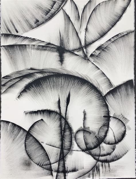 Black And White Abstract Drawing 2, Drawing by Khrystyna Kozyuk ...